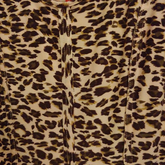 Free People Leopard  mini dress size small - Picture 5 of 10
